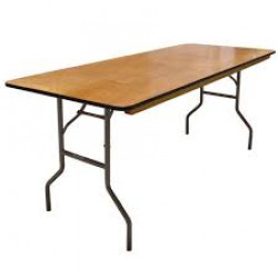 8' Rectangle Banquet Table