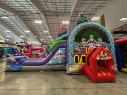 Coaster Combo Bounce House Wet/ Dry