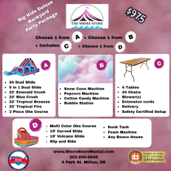 Big Kids Deluxe Backyard Package
